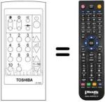 Télécommande équivalente CT-9184