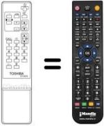 Télécommande équivalente CT-9476