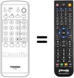 Replacement remote control CT-9673