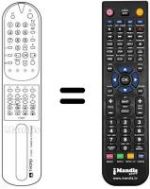 Télécommande équivalente CT 202 T
