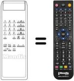 Télécommande équivalente ME 3