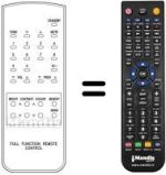 Télécommande équivalente Hinari CTV 7
