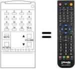 Télécommande équivalente CTV 160