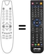 Télécommande équivalente United UTV 9020 X