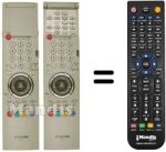 Télécommande équivalente Samsung LW 29A13W