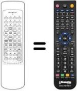 Télécommande équivalente WELTBLICH IV 7663 25'