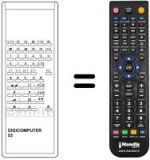 Télécommande équivalente DIGICOMPUTER 53