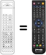 Replacement remote control DIGICOMPUTER OSD