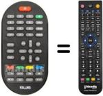 Replacement remote control KIWIE HDT-RECORDER
