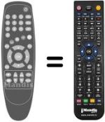 Télécommande équivalente Sagem ITD 67 ECO