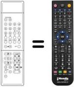 Télécommande équivalente DTV 2 DIGITAL