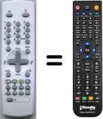 Replacement remote control Daewoo DTY 28A8S