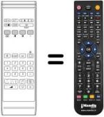 Replacement remote control EM 1