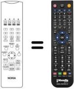 Télécommande équivalente ES 3 B