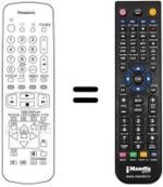 Télécommande équivalente EUR 51921