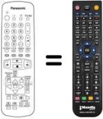 Télécommande équivalente EUR 51940