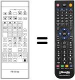 Télécommande équivalente 75 6404