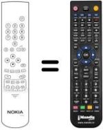 Télécommande équivalente Ingelen FP 82 F 7