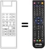 Télécommande équivalente FS 10 R