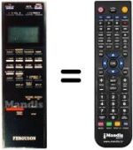 Télécommande équivalente FV 22 L