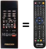 Télécommande équivalente 30563900
