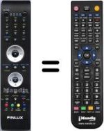 Télécommande équivalente Finlux 42 FLHD 760