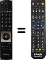 Télécommande équivalente Finlux FX 26850 N13