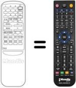Replacement remote control G2
