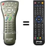Télécommande équivalente GA 455 WJSB