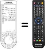 Télécommande équivalente Panasonic HD 700