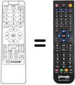 Télécommande équivalente ICD-3000