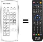 Télécommande équivalente 75 2462