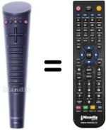 Télécommande équivalente IMC 500