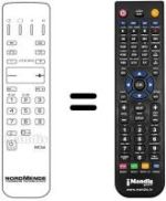 Télécommande équivalente IMC 66