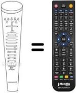 Télécommande équivalente IMC 702
