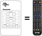 Télécommande équivalente INFRA CONTROL 6