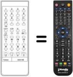 Télécommande équivalente 2030 ME