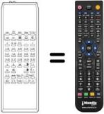 Télécommande équivalente IR 5492