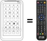 Replacement remote control 590619-5