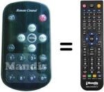Télécommande équivalente Lenoir TVC 80 LCD