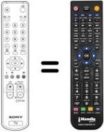 Télécommande équivalente Sony KV-32 DX30U
