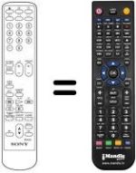 Replacement remote control Sony KV-V 1430 P