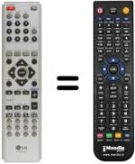 Replacement remote control Goldstar LH-T 6345