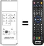 Télécommande équivalente LOGICOMPUTER