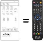 Télécommande équivalente MECATRON 7200