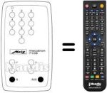 Télécommande équivalente MECATRON 7108
