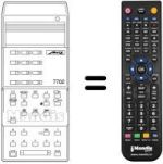 Télécommande équivalente MECATRON 7702