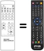 Replacement remote control MG 2571