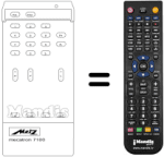 Télécommande équivalente MECATRON 7100