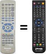 Télécommande équivalente N2QAKB000003